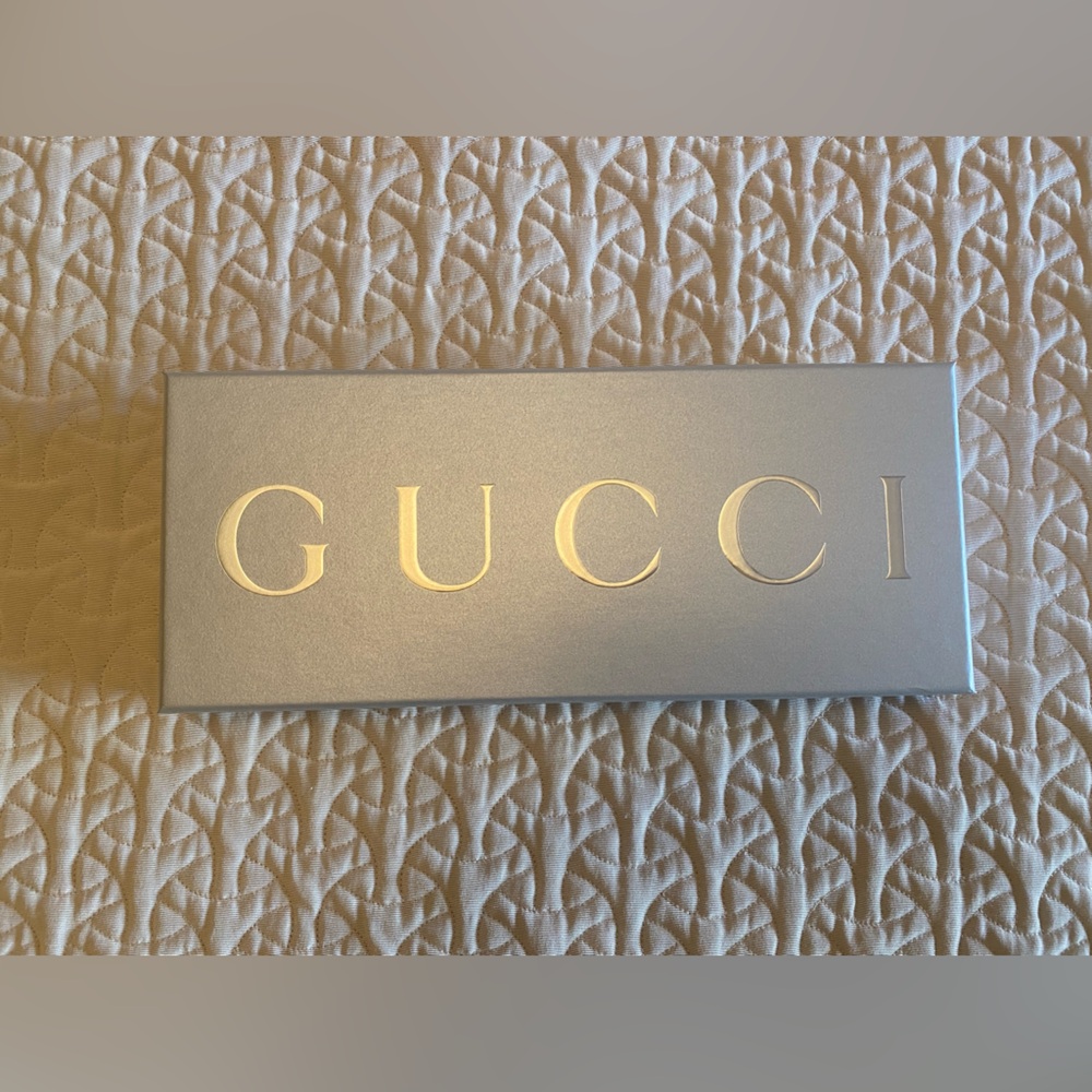 Gucci Metallic Silver Gift Box